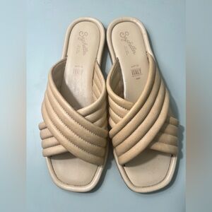Nude Seychelles Flat Sandals, Size 10